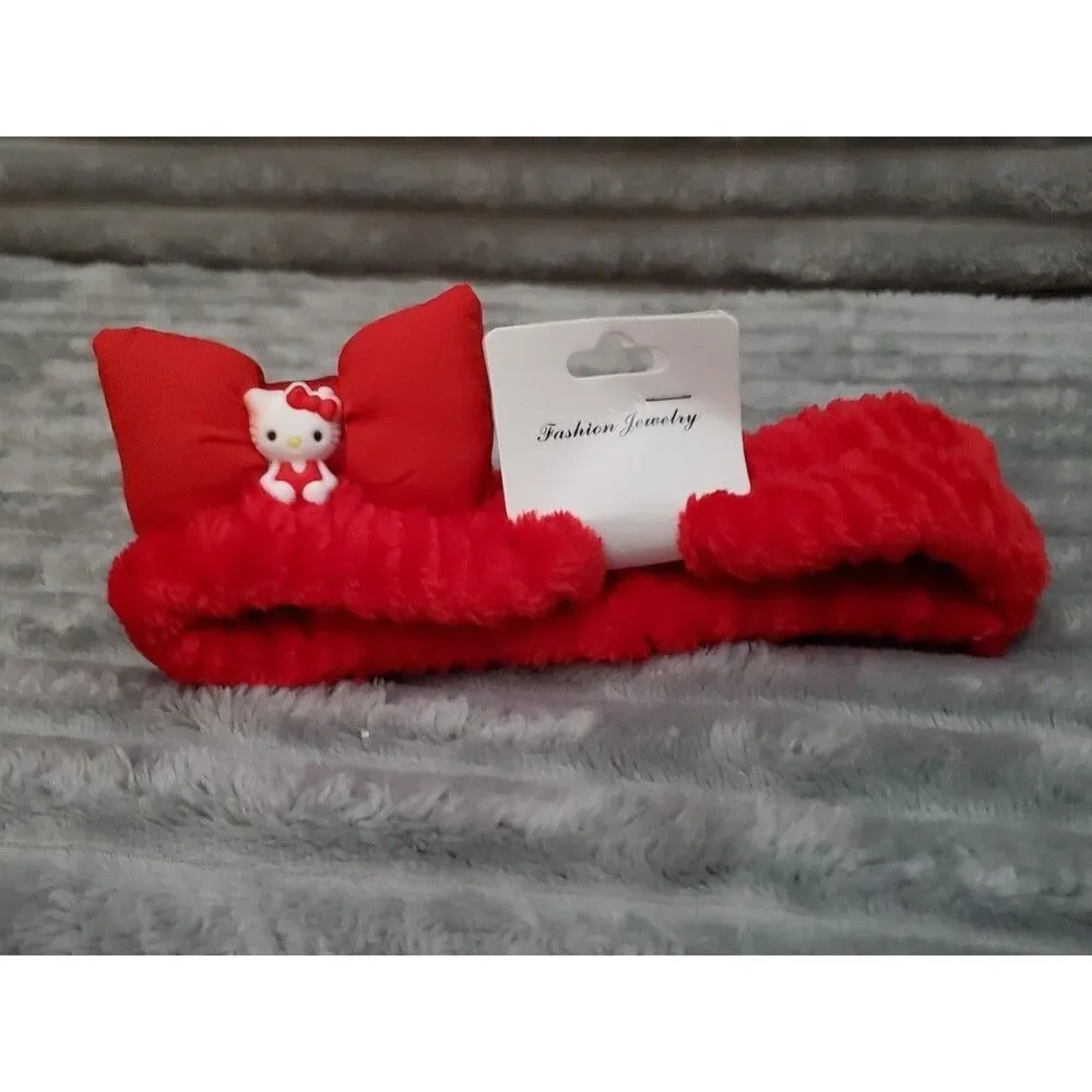 Hello Kitty / Sanrio Spa Headband Lot of 4 New